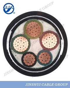 XLPE insulated armoured power cable