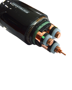 Fine steel armoured XLPE insulated power cable