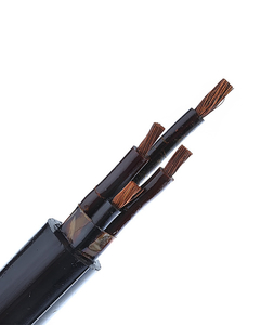 Rubber sheath cable